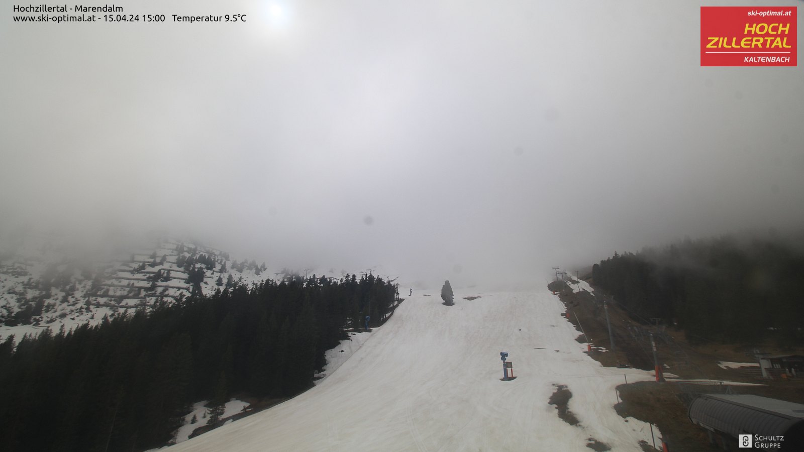 Hochzillertal webcam - Marendalm ski station